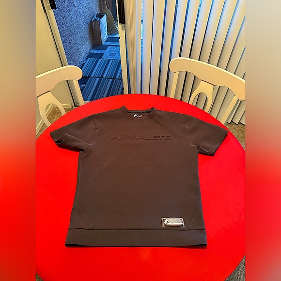 ALPHALETE ELEMENTAL SHIRTS, SHORT N LONG SLEEVE BUNDLE OF 3 ALL MEDIUM - Picture 4 of 10